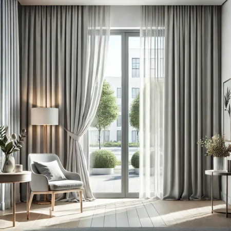 Pelēki nakts aizkari BlackOut